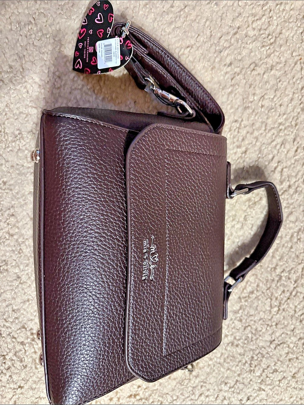 Mia + Olivia Elizabeth Top Handle Brown Shoulder Bag NWT- make an offer